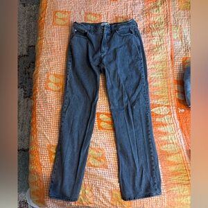 A&F the baggy low rise jeans size 28